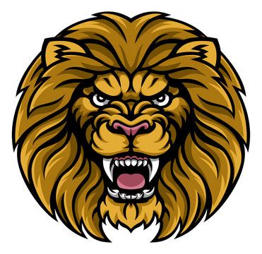 Fierce Lion Clipart