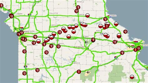 Missouri Road Closures Due To Flooding Map - Maps For You