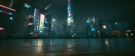 Arasaka, ultra-wide, ultra high resolution image, video games, 5K, Cyberpunk 2077 HD Wallpaper