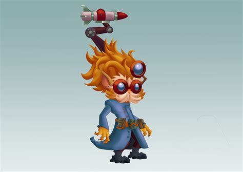 Heimerdinger Fan-art by akiuniverse on DeviantArt