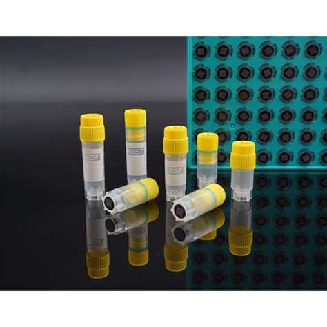 2D Barcode 2.0ml Cryogenic Vial, Self-Standing, External Thread ...