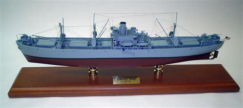 Liberty Ship Model 1/192 - Mahogany Ship Model