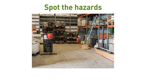 Spot The Workplace Hazards Game