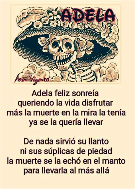 Calaveritas Rimas