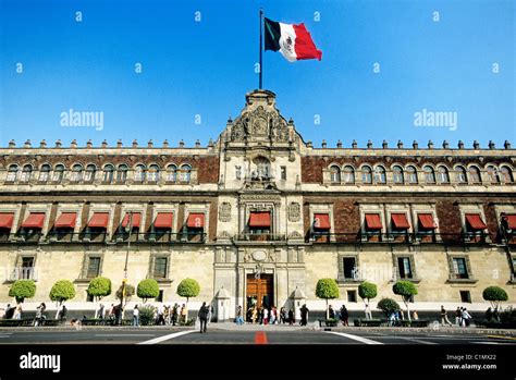 Mexico, Federal District, Mexico City, Palacio Nacional (National ...