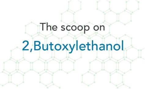 What is 2-Butoxyethanol: Chemical Free Living - Force of Nature