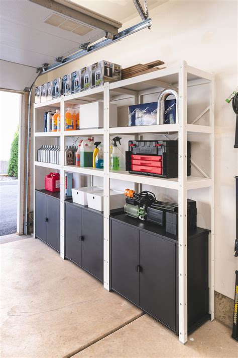 Best Garage Shelving: Using Ikea Bror Shelving for Garage Organization - VIV & TIM