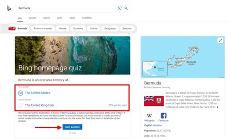 How to Play Bing Homepage Quiz on your Phone - EducationWeb