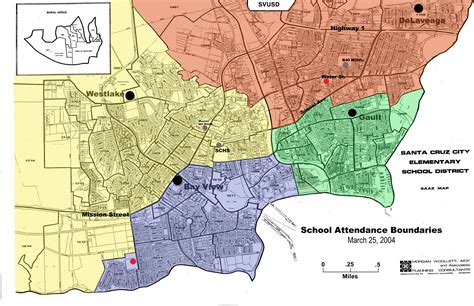 District Boundary Maps - Santa Cruz City Schools