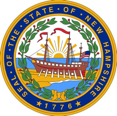 Seal of the State of New Hampshire | New hampshire, Hampshire, State ...