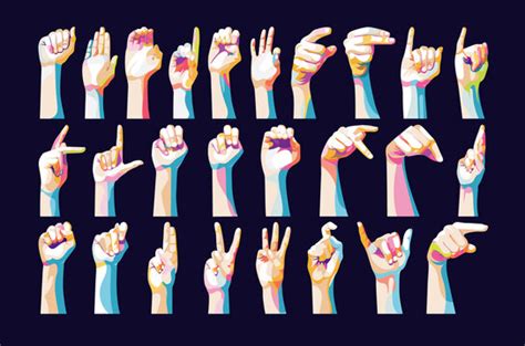 Deaf Sign Language Alphabet