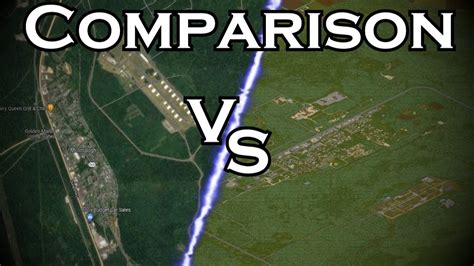 Project Zomboid MAP COMPARISON | Ingame Vs Real Life! - YouTube