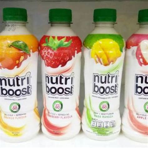 Aneka Minuman Termurah minute maid nutriboost 300 ml / minuman susu kesehatan aneka