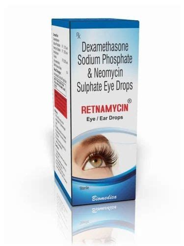 Retnamycin Dexamethasone & Neomycin Sulphate Eye Drops at ₹ 85/piece in Ludhiana