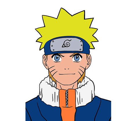 How to Draw Naruto in a Few Easy Steps | Easy Drawing Guides | Naruto ...