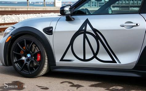 Deathly Hallows Symbol Car Sticker: Elder Wand!