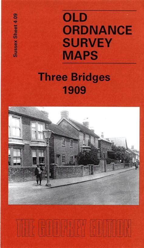 Three Bridges Ordnance Survey Map - 1909 - Crawley Museum