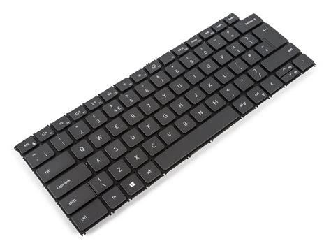 Dell TJ4Y2 Latitude 3320/3330/3420/3430 UK ENGLISH Dark Grey Backlit Keyboard - 0TJ4Y2