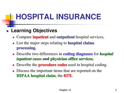 PPT - HOSPITAL INSURANCE PowerPoint Presentation, free download - ID:1458241