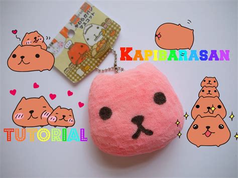 Kapibarasan Squishy Tutorial | Squishies diy, Kawaii crafts, Homemade squishies