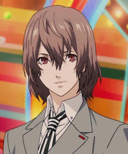 Goro Akechi Anime GIF - GoroAkechi Anime Talking - Discover & Share GIFs