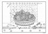 Printable Coloring Pages Crochet sketch template