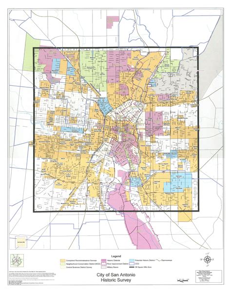 28 San Antonio Districts Map - Online Map Around The World