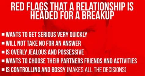 10 Red Flags That a Relationship Is Headed for a Breakup - Gotta Do The ...