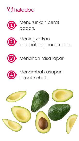 Ketahui Berbagai Manfaat Buah Alpukat untuk Diet