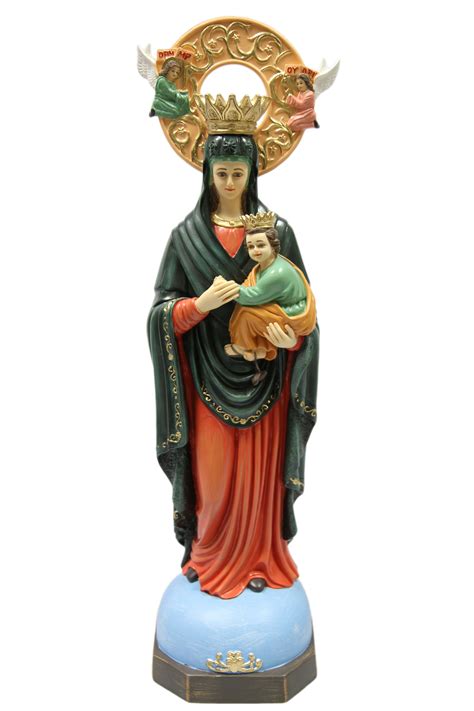 22.5 Inch Our Lady of Perpetual Help Virgin Mary Catholic Statue Made – Shop Italian Statues