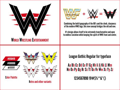 Design Guide: WWE Logo Redesign Concept by Eric M. on Dribbble