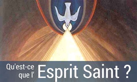 L'Esprit Saint en questions - Église catholique en France