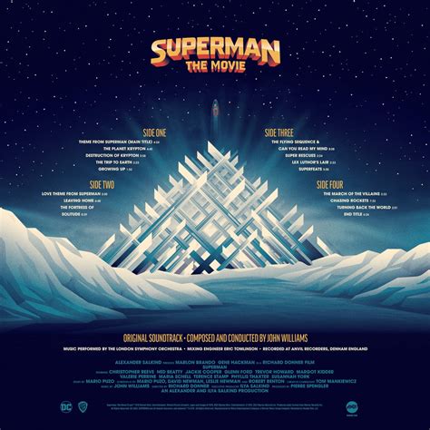 Superman: The Movie - Original Motion Picture Soundtrack 2XLP – Mondo