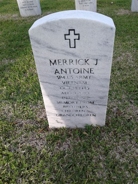 Merrick Joseph Antoine (1945-2010) - Find a Grave Memorial