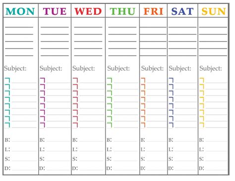 7 Best Images of Printable Calendars For College Students - Free Printable Student Planner ...