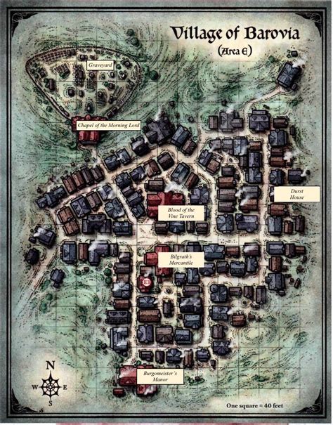 30 Curse Of Strahd Map Of Barovia Maps Database Source | Images and ...