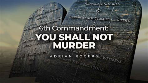 6th Commandment: You Shall Not Murder | Love Worth Finding Ministries