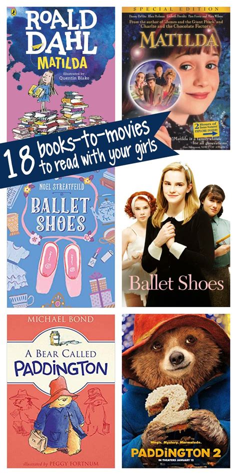 18 Books to Movies to Enjoy with Your Daughter | Classic books, Kid ...