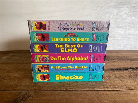 Sesame Street VHS Movies // You Choose // Elmo Do the - Etsy Australia