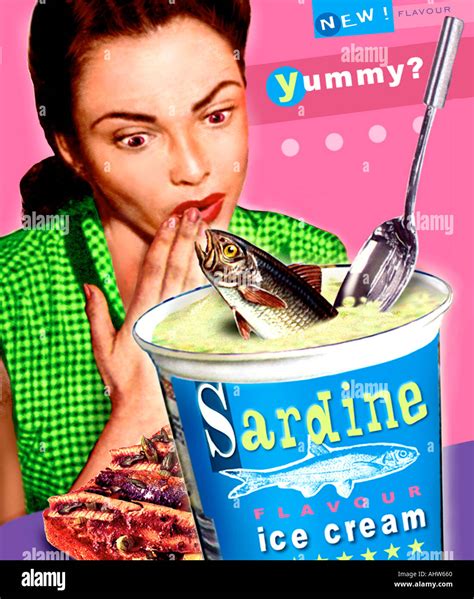 sardine ice cream Stock Photo - Alamy