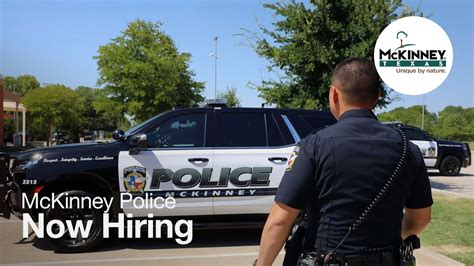 McKinney Police Department - Now Hiring - YouTube