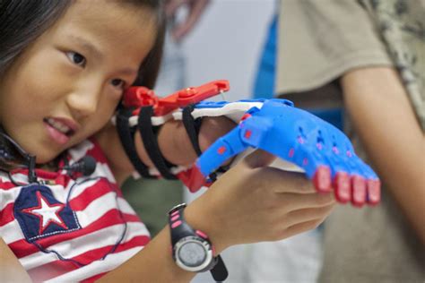 Technical institute engineers free prosthetics for kids using 3-D printer