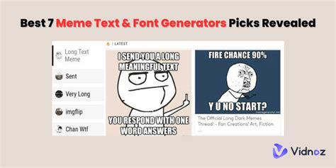 Best 7 Meme Text & Font Generators Picks Revealed