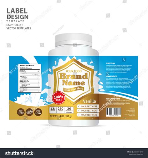 Beauty Bottle Label Design Images: Browse 51,516 Stock Photos & Vectors Free Download with Trial ...