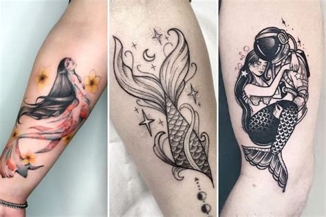 39 Captivating Mermaid Tattoos To Fall In Love With - Our Mindful Life