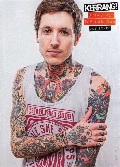 Oli Sykes | Neck tattoo for guys, Tattoos, Tattoos for guys