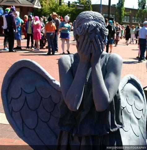 the angels have the phonebox | Tumblr | Weeping angel cosplay, Weeping angel costume, Cosplay woman