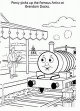 Thomas The Train Drawing  Coloring Nation sketch template