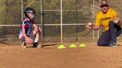 Training tip: Baseball Catcher Drills - YouTube