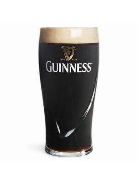 Arthur Guinness Pint Beer Glasses (set of 6) 500ml